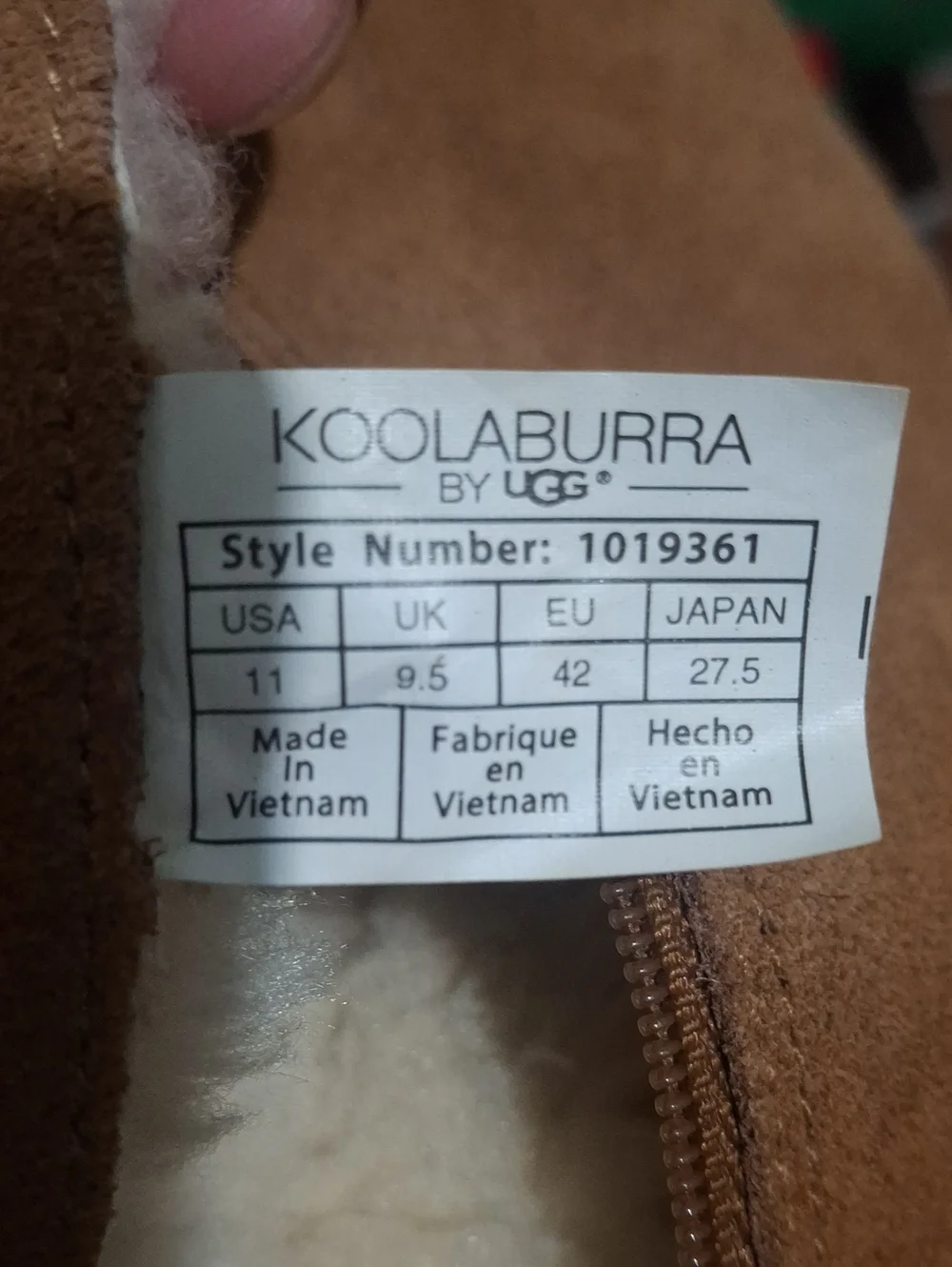 Koolaburra Women's Chestnut Suede Shearling-Lined Winter Boots Sz 11